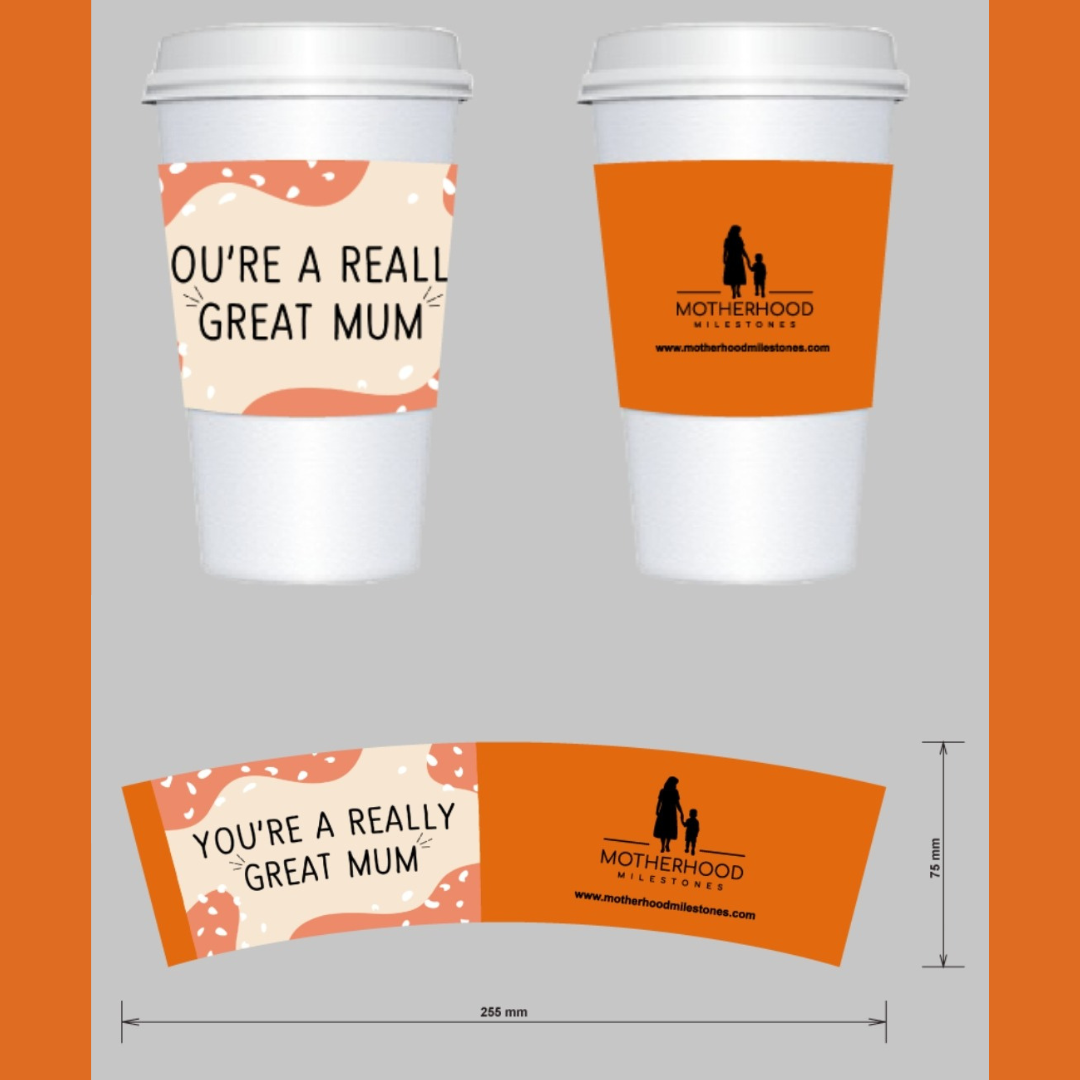 You're a Really Great Mum Neoprene Sleeve (for coffee, wine, chocolate and more!)